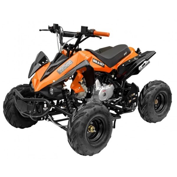 GMX The Beast Orange 110cc SPORTS Quad Bike - Image 5