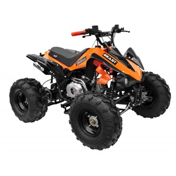 GMX The Beast Orange 125cc SPORTS Quad Bike - Image 4