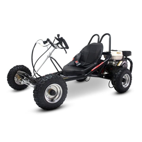 GMX Drift 200cc Go Kart Electric Start - Black - Image 5