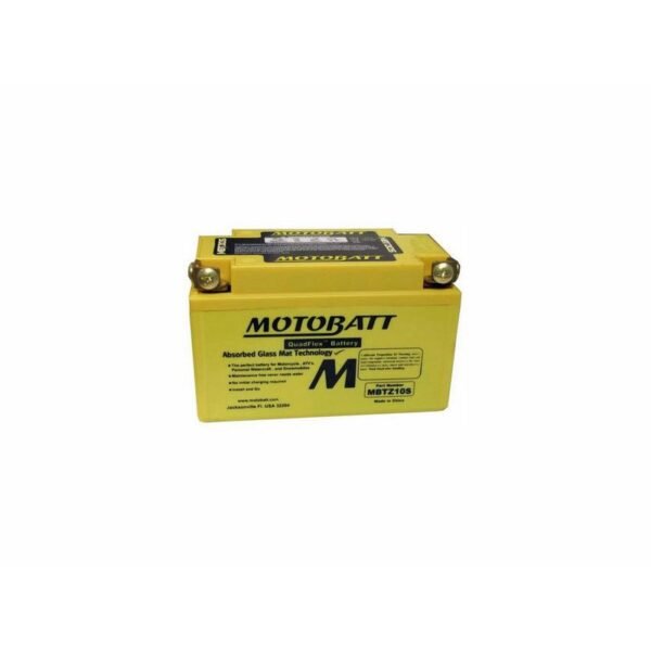 Motobatt MBTZ10S Battery AGM with Quadflex Technology - Image 3