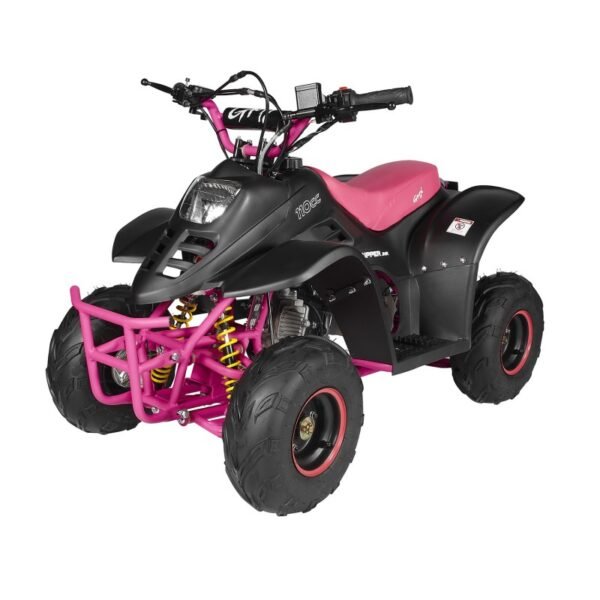 GMX 110cc Ripper-X Junior Kids Quad Bike -Black / Pink - Image 3