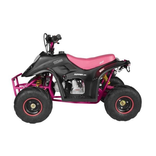 GMX 110cc Ripper-X Junior Kids Quad Bike -Black / Pink - Image 5
