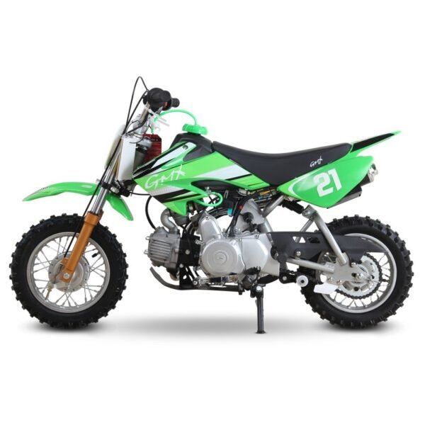GMX Moto50 50cc Dirt Bike Green - Image 3