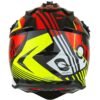 Oneal 2022 2 Series Rush Helmet V.22 Red/Neon Yellow Youth SM 47/48cm - Image 3