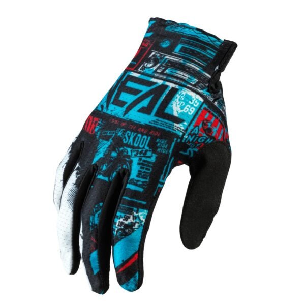 Oneal 2021 Matrix Ride Glove Black/Blue Adult 08 (SM) - Image 2
