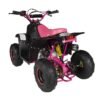 GMX 70cc Ripper-X Junior Kids Quad Bike - Black / Pink - Image 2