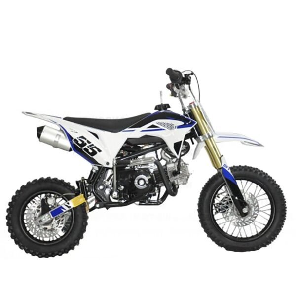 MW 2022 90cc Semi Auto Dirt Bike Small Wheel Blue