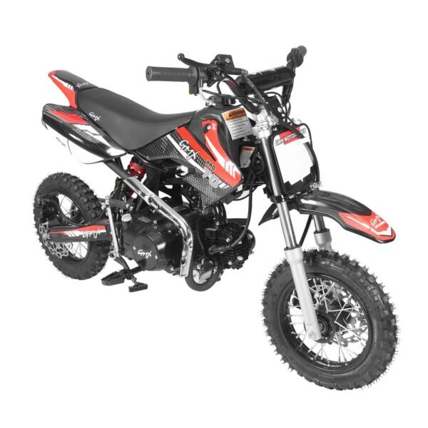 GMX 70cc Pro Kids Dirt Bike - Black - Image 2