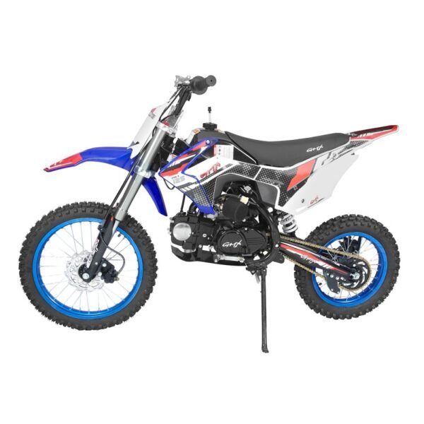 GMX 125cc Pro X Kids Dirt Bike - Blue - Image 3