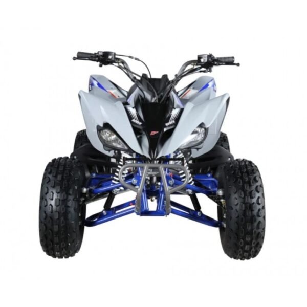 Crossfire Rover 125 125cc Sports Quad Bike - Grey/Blue - Image 5