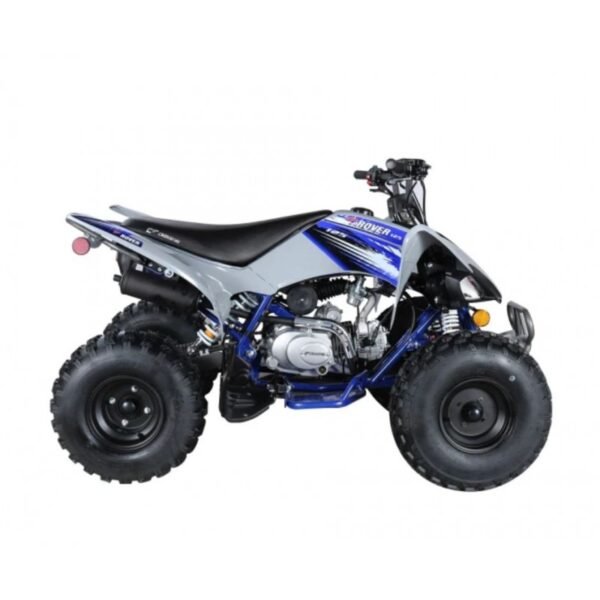 Crossfire Rover 125 125cc Sports Quad Bike - Grey/Blue - Image 6