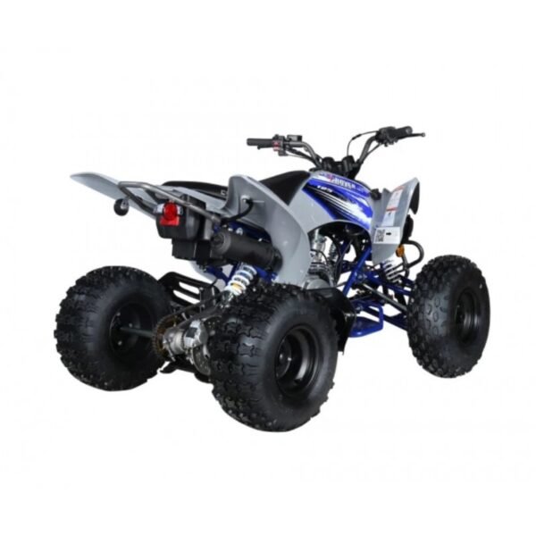 Crossfire Rover 125 125cc Sports Quad Bike - Grey/Blue - Image 2