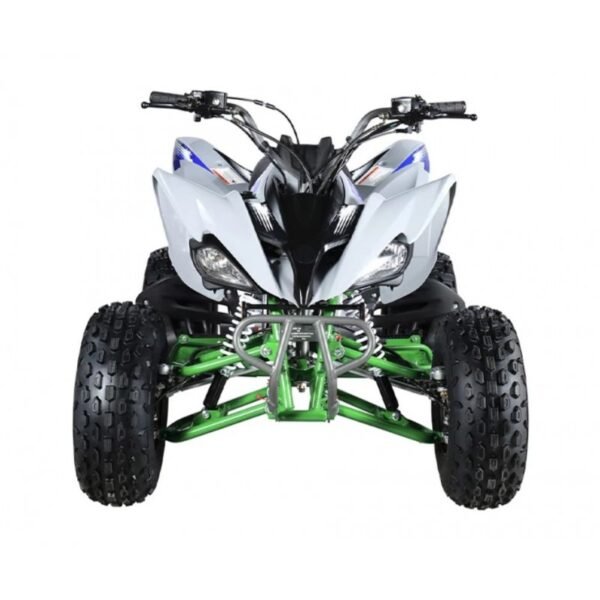 Crossfire Rover 125 125cc Sports Quad Bike - Grey/Green - Image 4